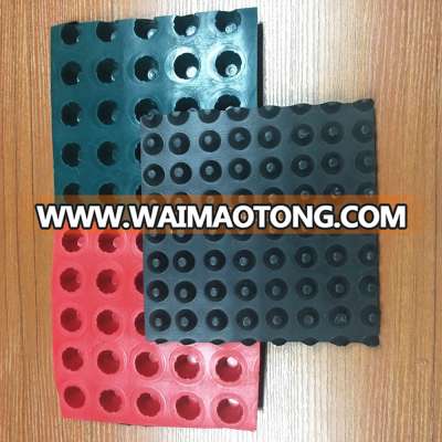 HDPE dimple plastic drain Sheet for artificial soccer field